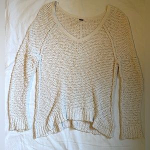 Women’s Free people cream sweater